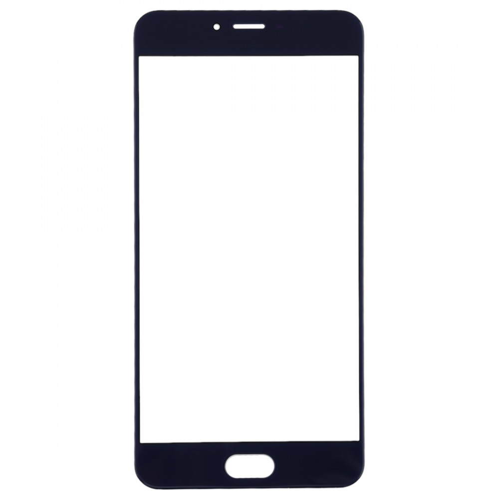 For Meizu Meilan X Front Screen Outer Glass Lens(Blue) Meizu Replacement Parts Meizu Meilan X